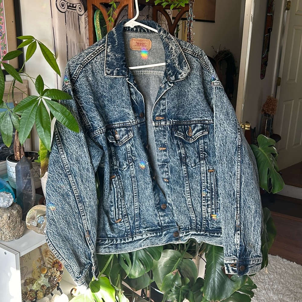 Vintage Levi’s acid wash Jean jacket